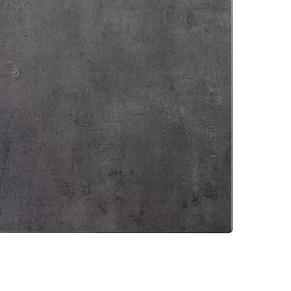 Jati & Kebon Tischplatte HPL 80x80 cm Granit dunkelgrau gerade Kante 8 mm