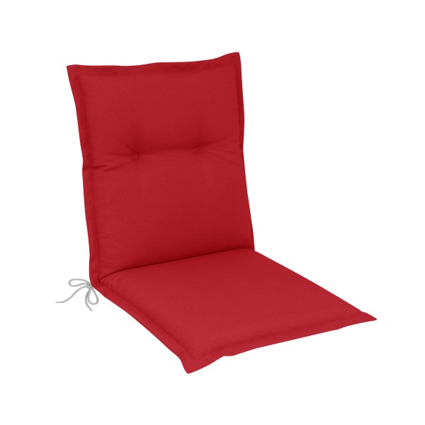 KETTtex Kissen Florence marsala 110x50x8 cm für Stapelsessel (Mittellehner, Niederlehner)