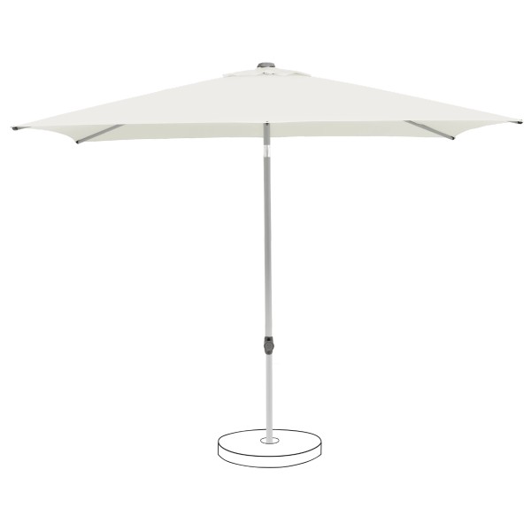 Suncomfort by Glatz Pop Up Schirm, 250x200 cm, Bezug Sand White 050