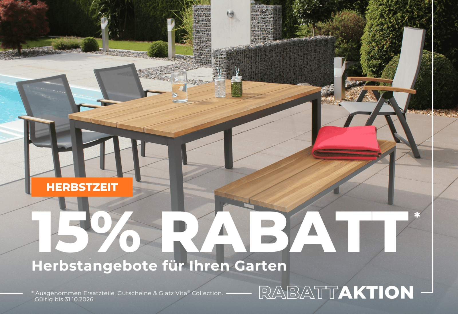 Gartenmöbel Outlet Sinsheim | Zwischen Heidelberg und Heilbronn ? Sofort verfügbar