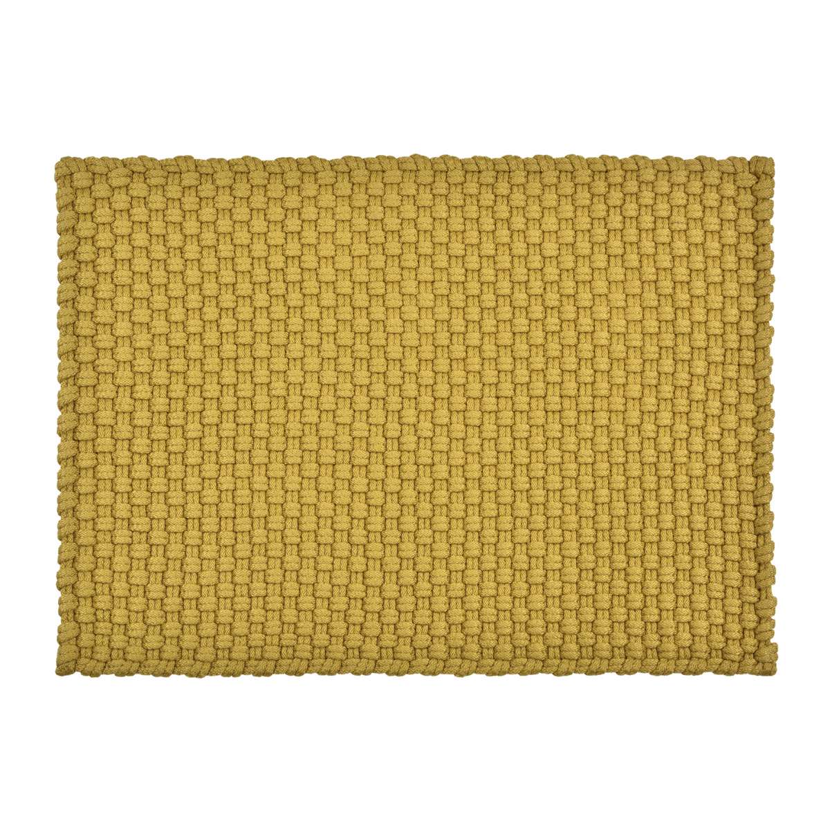 Pad in/outdoor Fussmatte Uni 52x72 cm, yellow | Outdoor Teppich