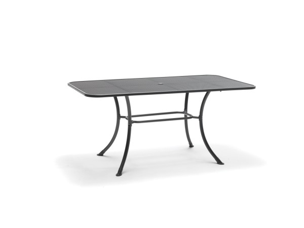 Kettler (GB) Streckmetall Tisch, eisengrau, 160x90 cm